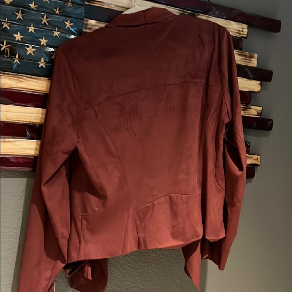 Suede Lightweight Blazer Jacket - image 2